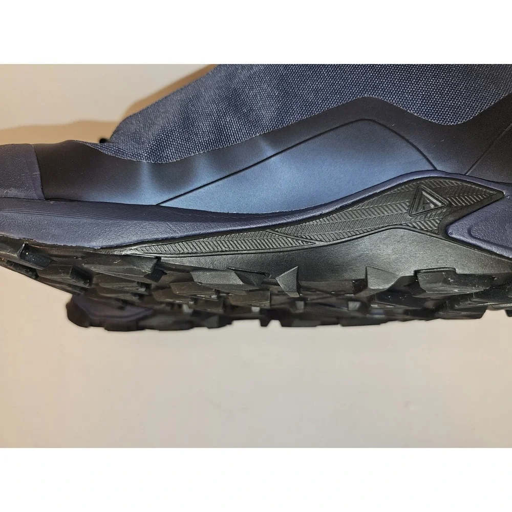 HUMTTO Mens All-Terrain Waterproof Hiking Boots Outdoor Series Navy Blue Sz 11.5